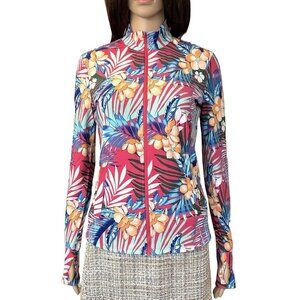 Tommy Bahama Womens Golf Tennis Long Sleeve Full Zip Floral Jacket Size XS - NWT